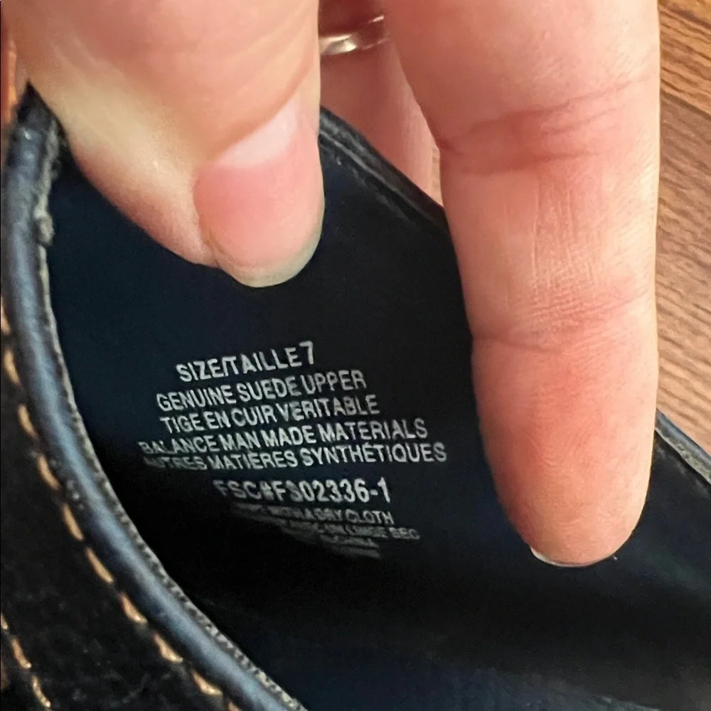 Vintage Navy Western-Style Women's Mules - Picture 4 of 9